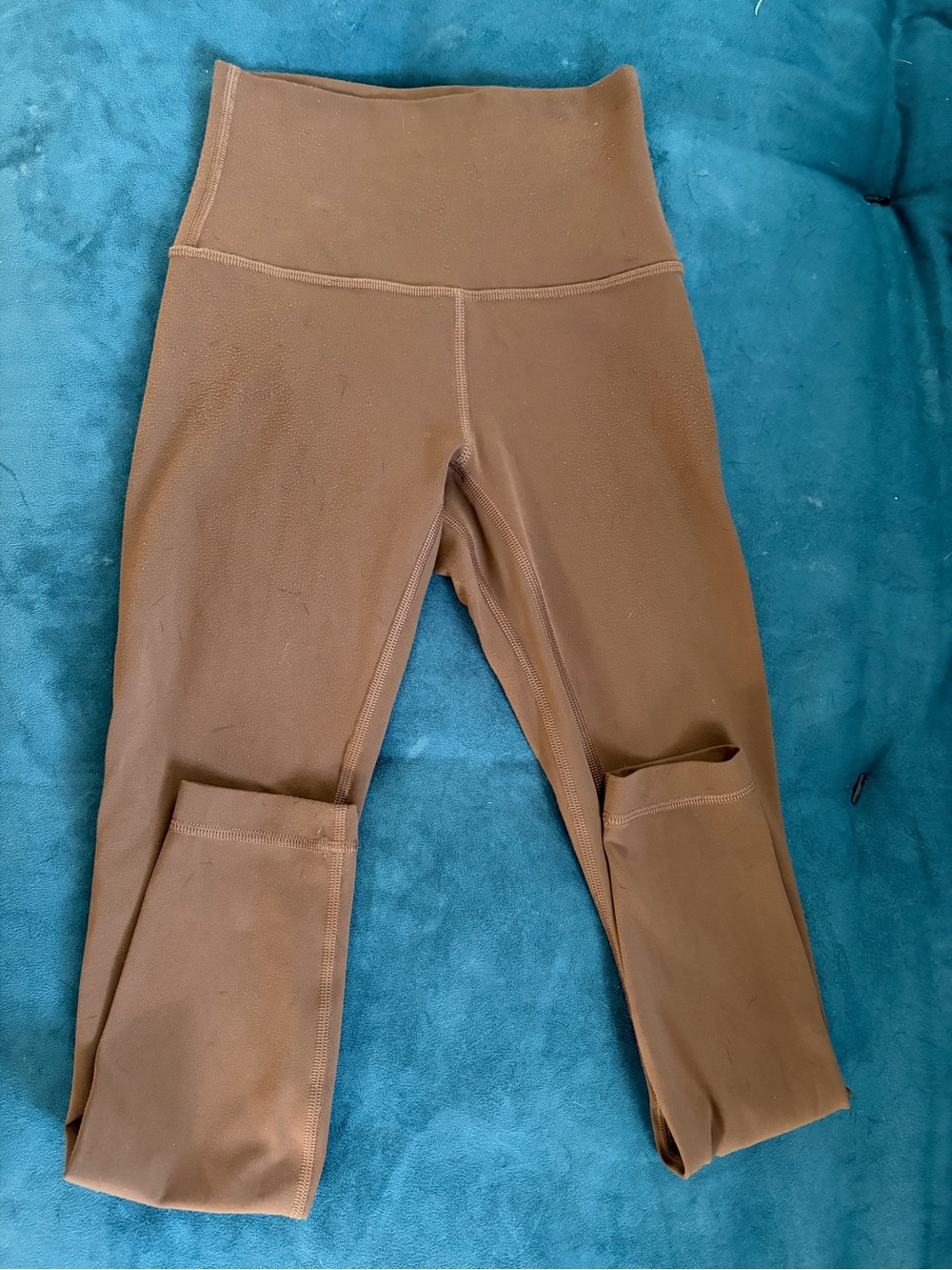 lululemon athletica Brown High-Rise Capri Leggings